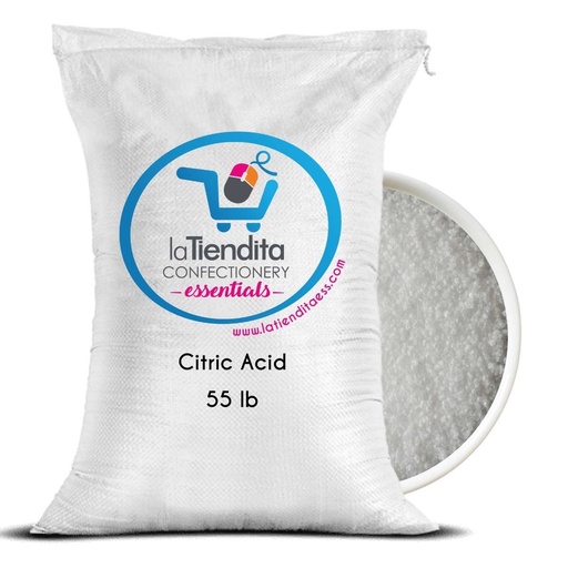 [061-18-245-25] 55 lb - Citric Acid LA TIENDITA ESSENTIALS