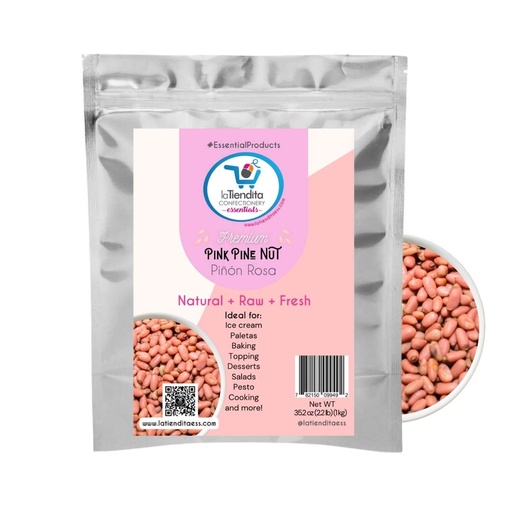 [pinon-1kg] 2.2 lb - Pink Pine Nut LA TIENDITA ESSENTIALS