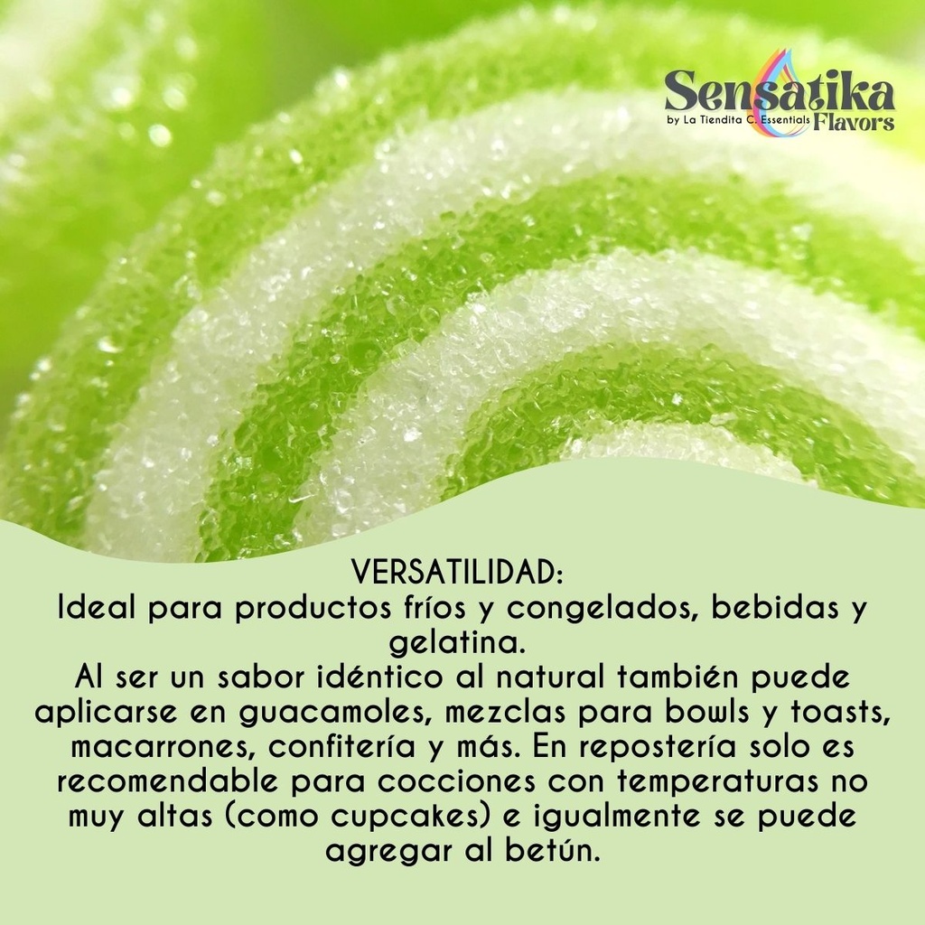 Sensatika avocado flavor-versatil-uses-desserts-ice cream-beverages-gelatins-candy-baking