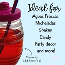 aguas frescas-micheladas-shakes-candy-decor-party-5 mayo-vitrolero-jars