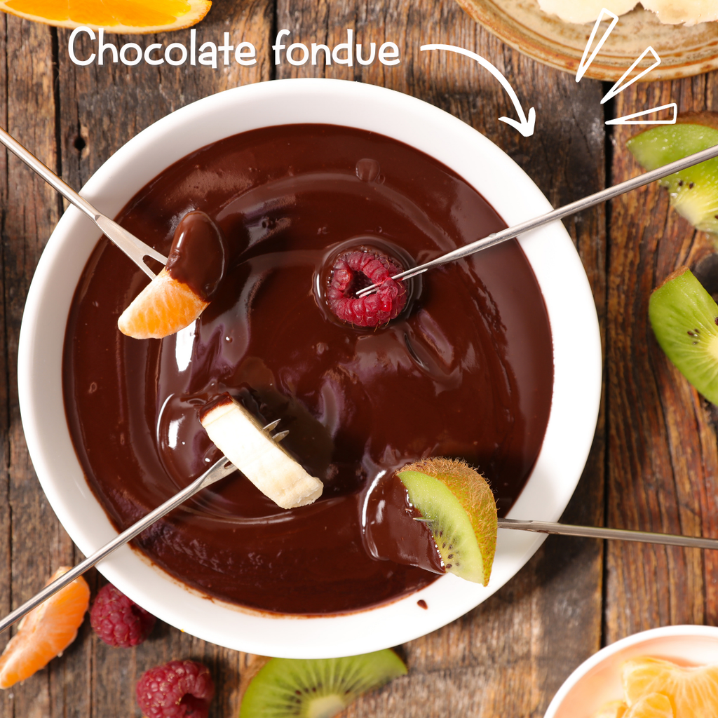 Dark Chocolate Fondue-Premium cacao-B2B professional chocolate