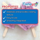 Cremaya properties-ice cream mix-base en polvo helados-michoacana-gelato-pregel