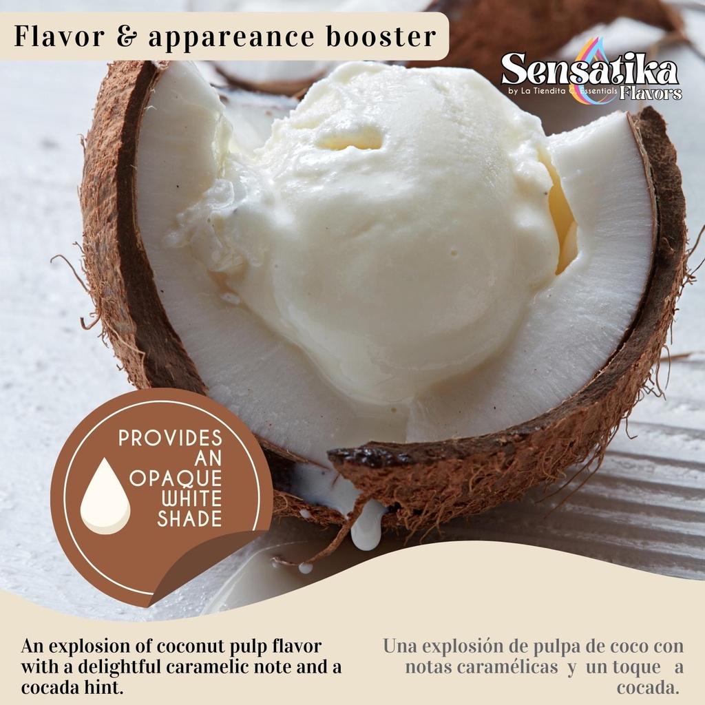 Sensatika Coco-sabor identico al natural-flavor profile
