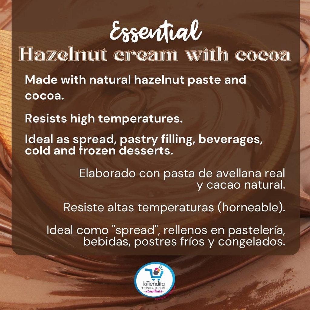 natural cocoa and hazelnut-ovenproof-bulk-professional grade