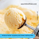Better scooping and slow melting
