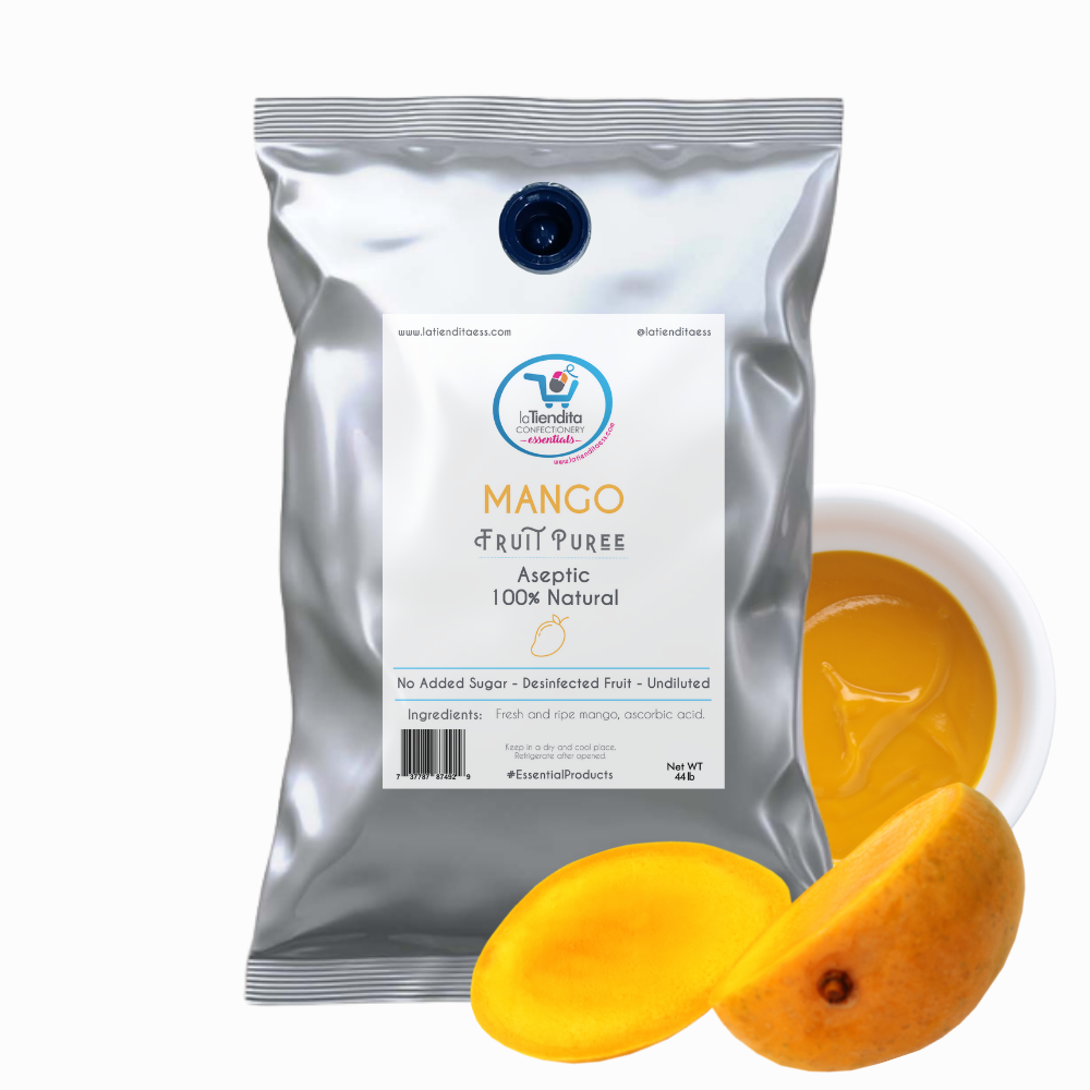20 kg / Puré de Mango Natural Sin Azúcar Añadida LA TIENDITA ESSENTIALS