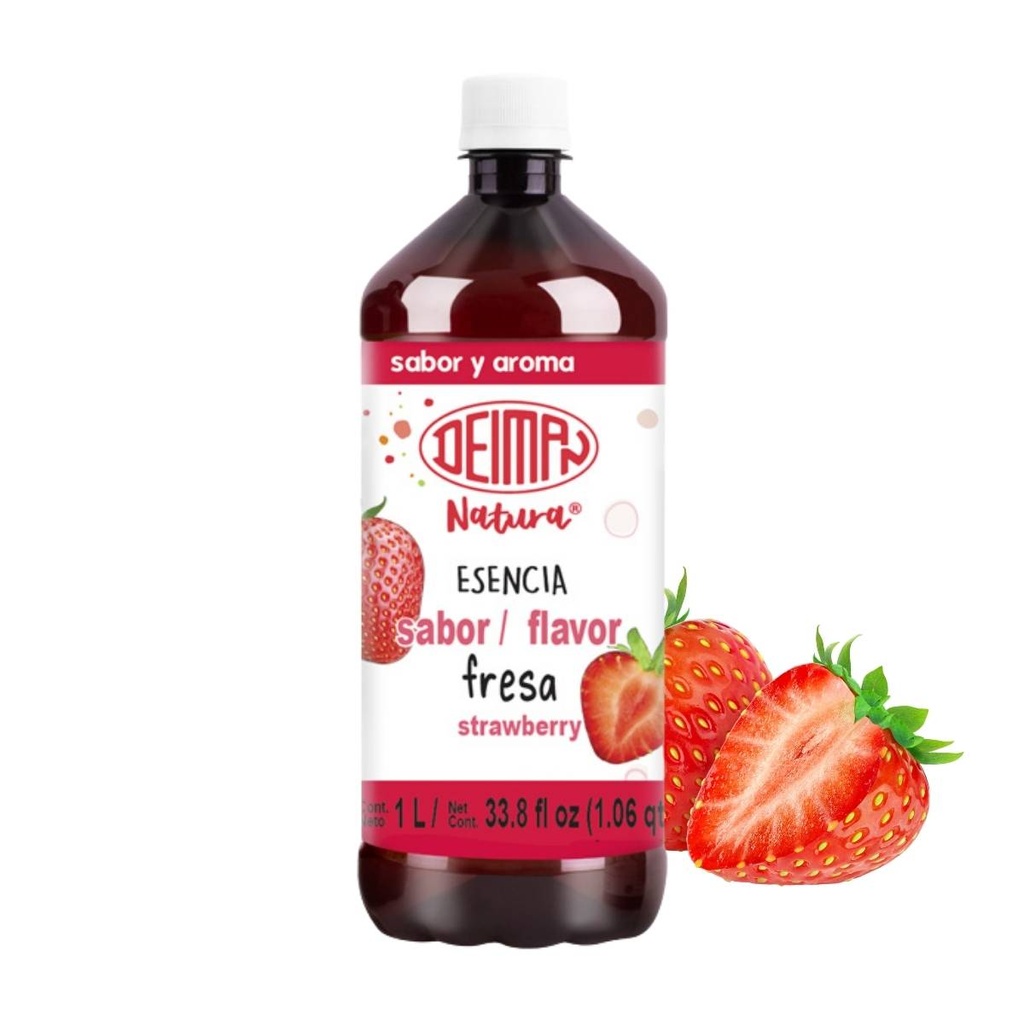 33.8 fl oz - Strawberry Essence DEIMAN NATURA