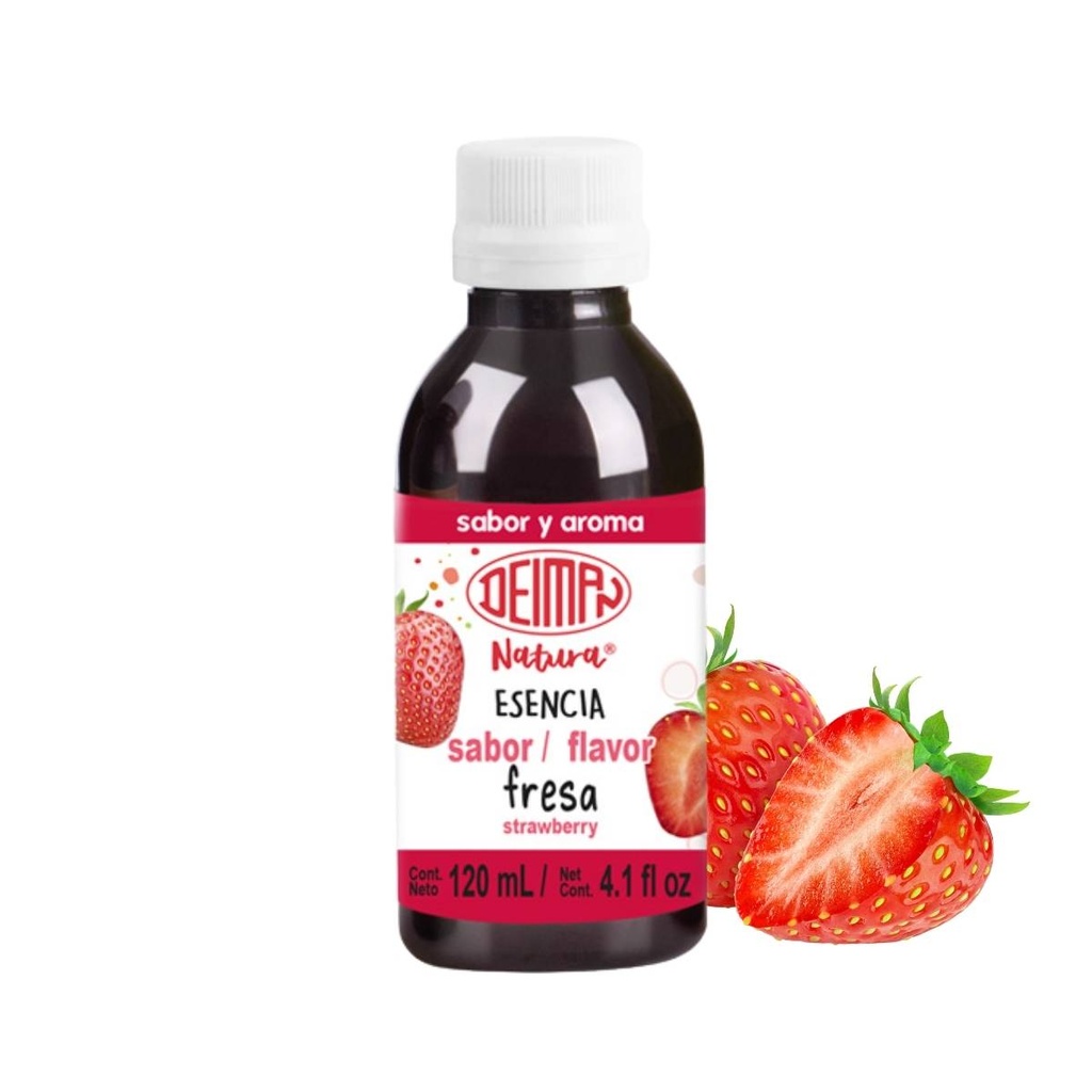 4 fl oz - Strawberry Essence DEIMAN NATURA 