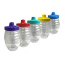 [062-39-422-5] 5-pack Vitrolero Plastic Barrels with straw lid 33.8 fl oz  LA TIENDITA ESSENTIALS