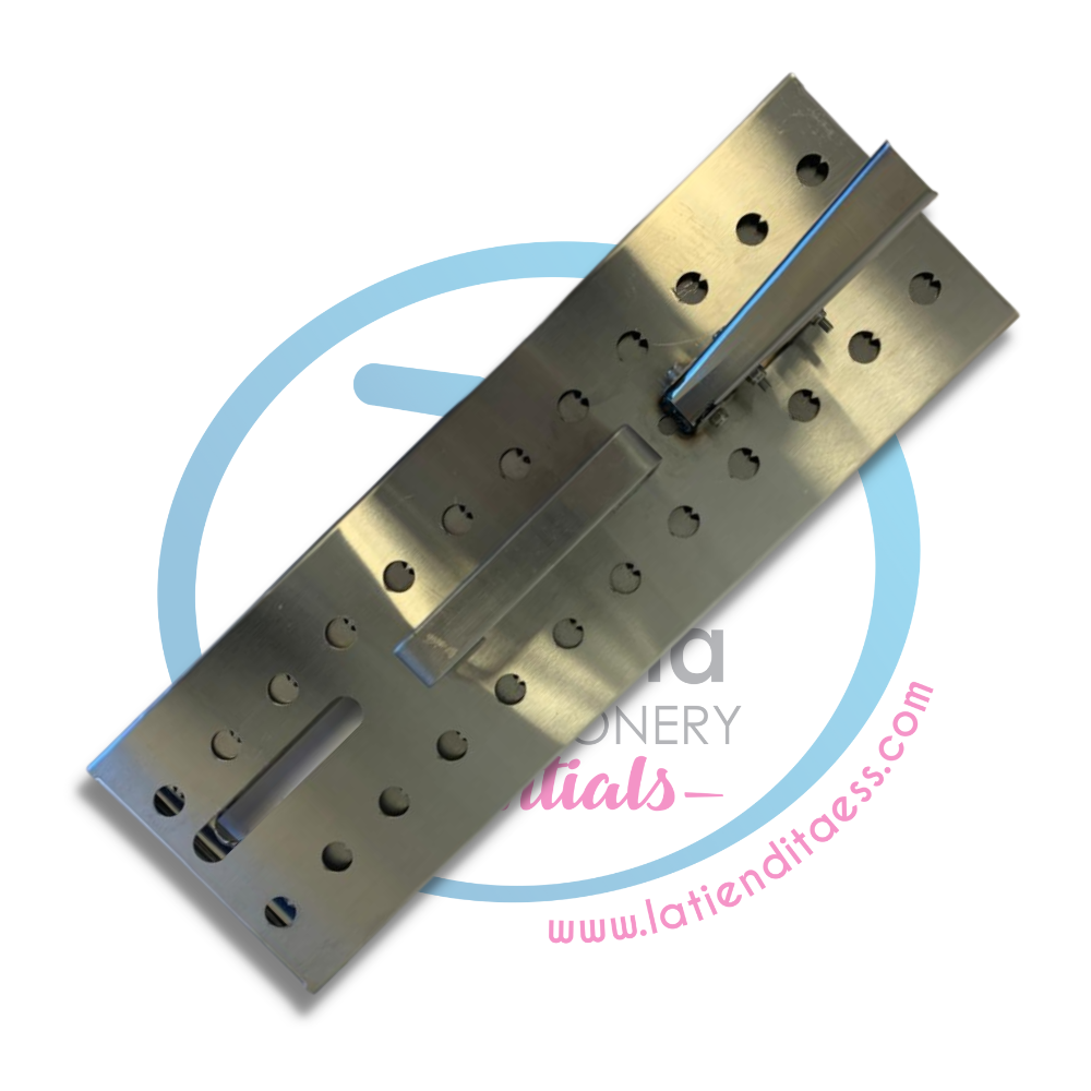 [062-32-420-1] Stainless Steel Stick Holder (Mold Brazilian Style 24 x 120) LA TIENDITA ESSENTIALS