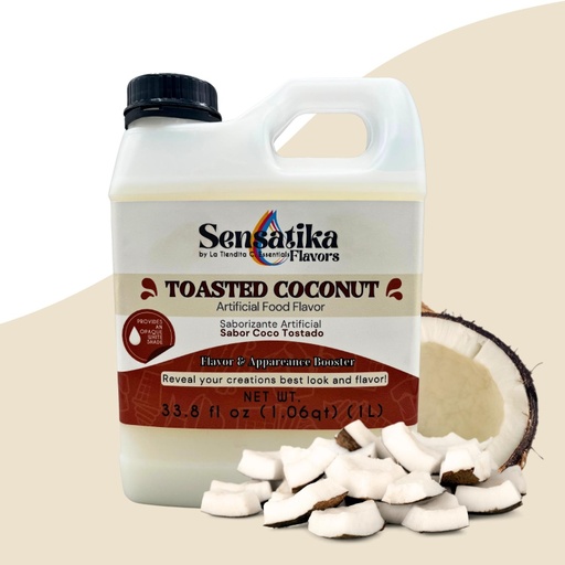 [012-37-426-1] 33.8 fl oz - Toasted Coconut Concentrate Sensatika