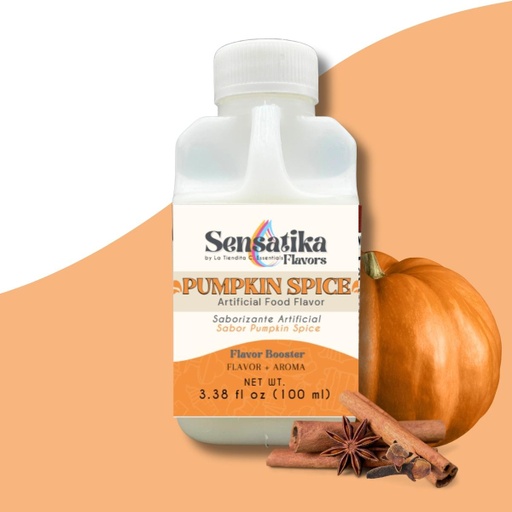 [011-37-429-100] 3.38 fl oz - Pumpkin Spice Flavor Sensatika