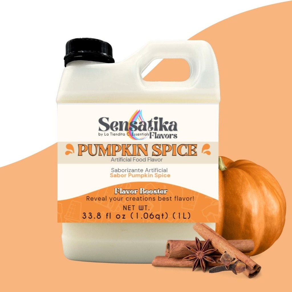 [011-37-429-1] 33.8 fl oz - Pumpkin Spice Flavor Sensatika